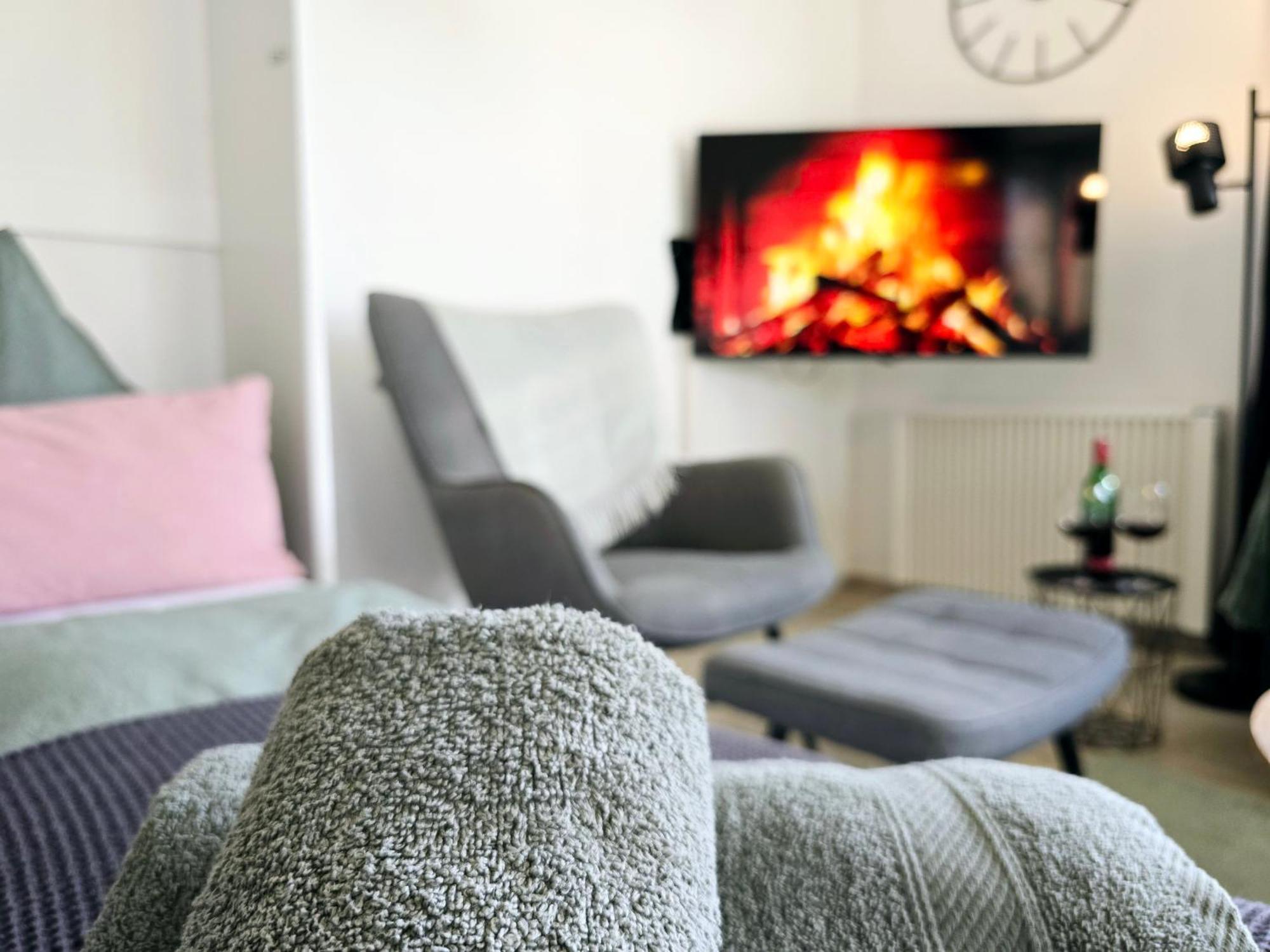 Ferienwohnung Fuchsbau Mit Kamin & Terrasse & Hunde Винтерберг Екстериор снимка