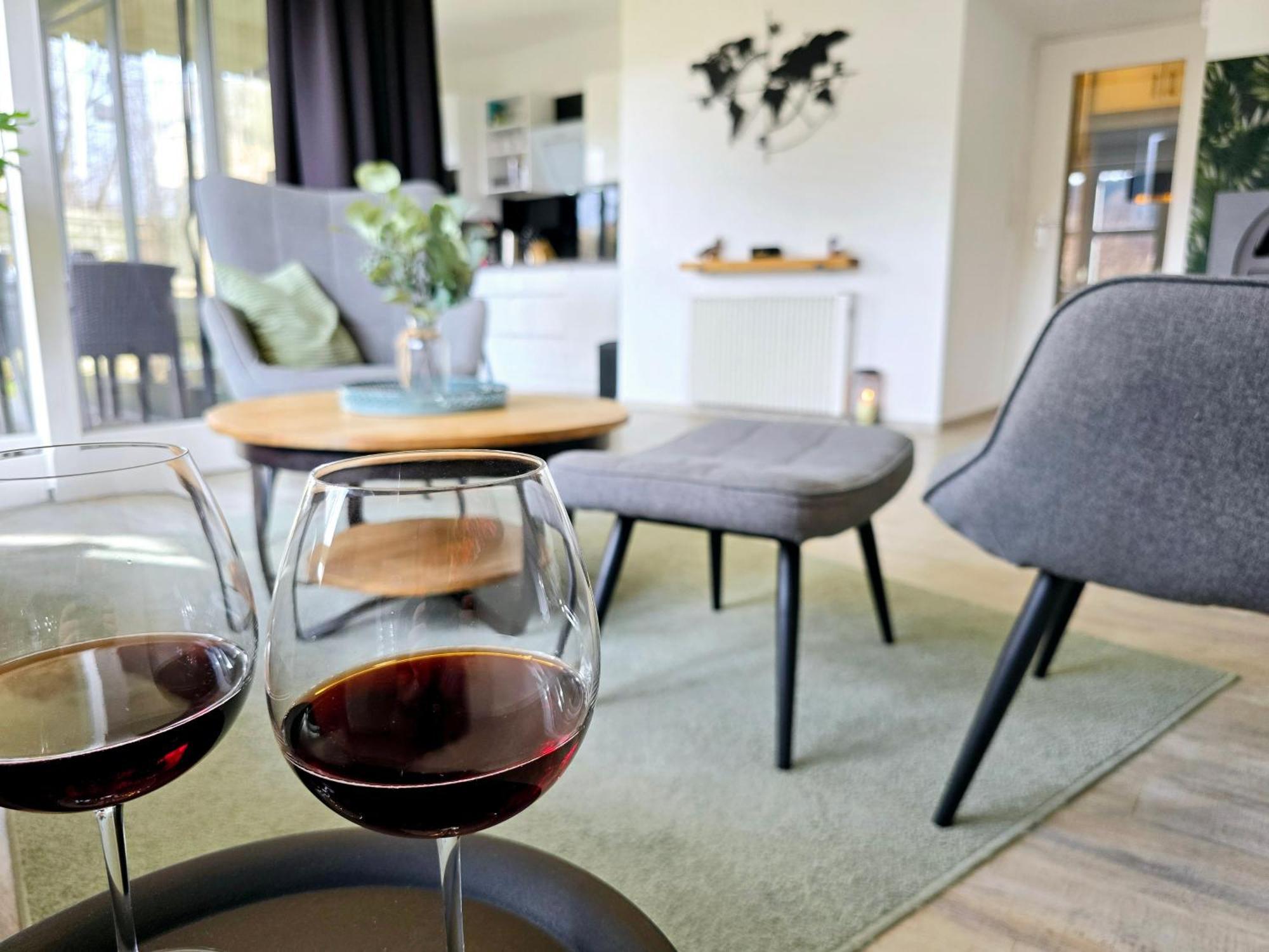 Ferienwohnung Fuchsbau Mit Kamin & Terrasse & Hunde Винтерберг Екстериор снимка