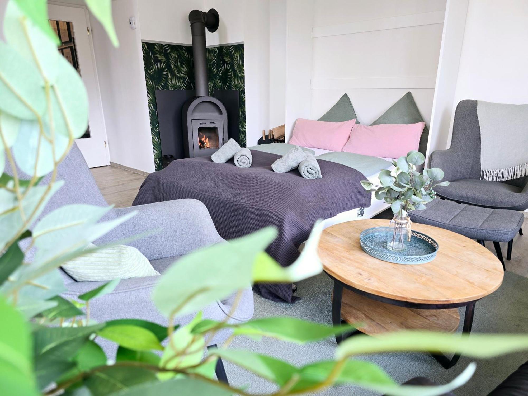 Ferienwohnung Fuchsbau Mit Kamin & Terrasse & Hunde Винтерберг Екстериор снимка